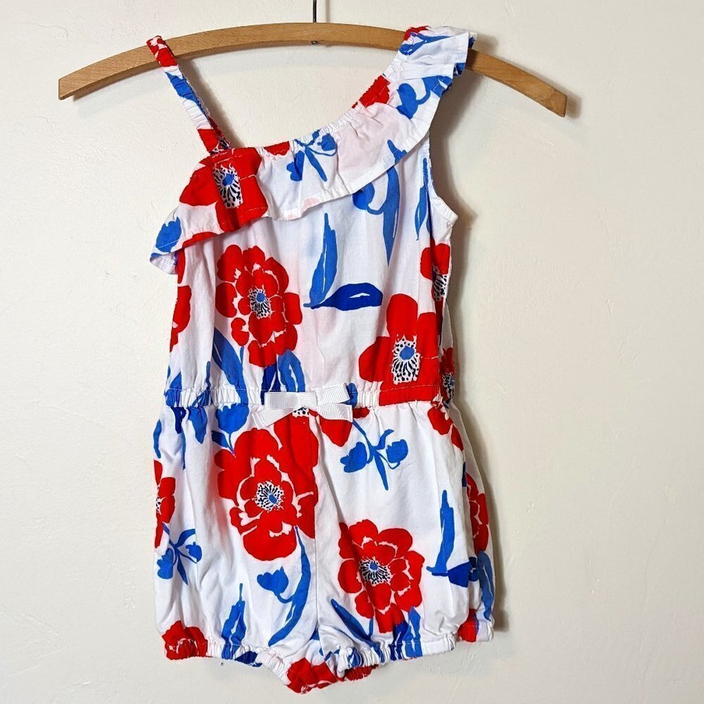 OshKosh B'gosh Onesie Romper Floral One Piece Child‎ 5T Summer